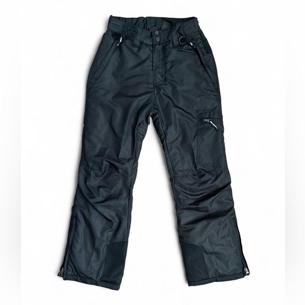 Arctic Quest AQ Kids Snow Bottoms Black Size 8
